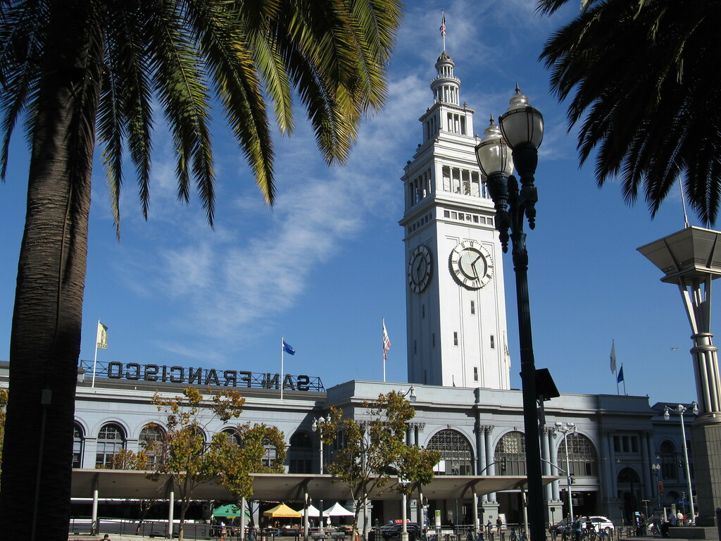 The beautiful Ferry Building